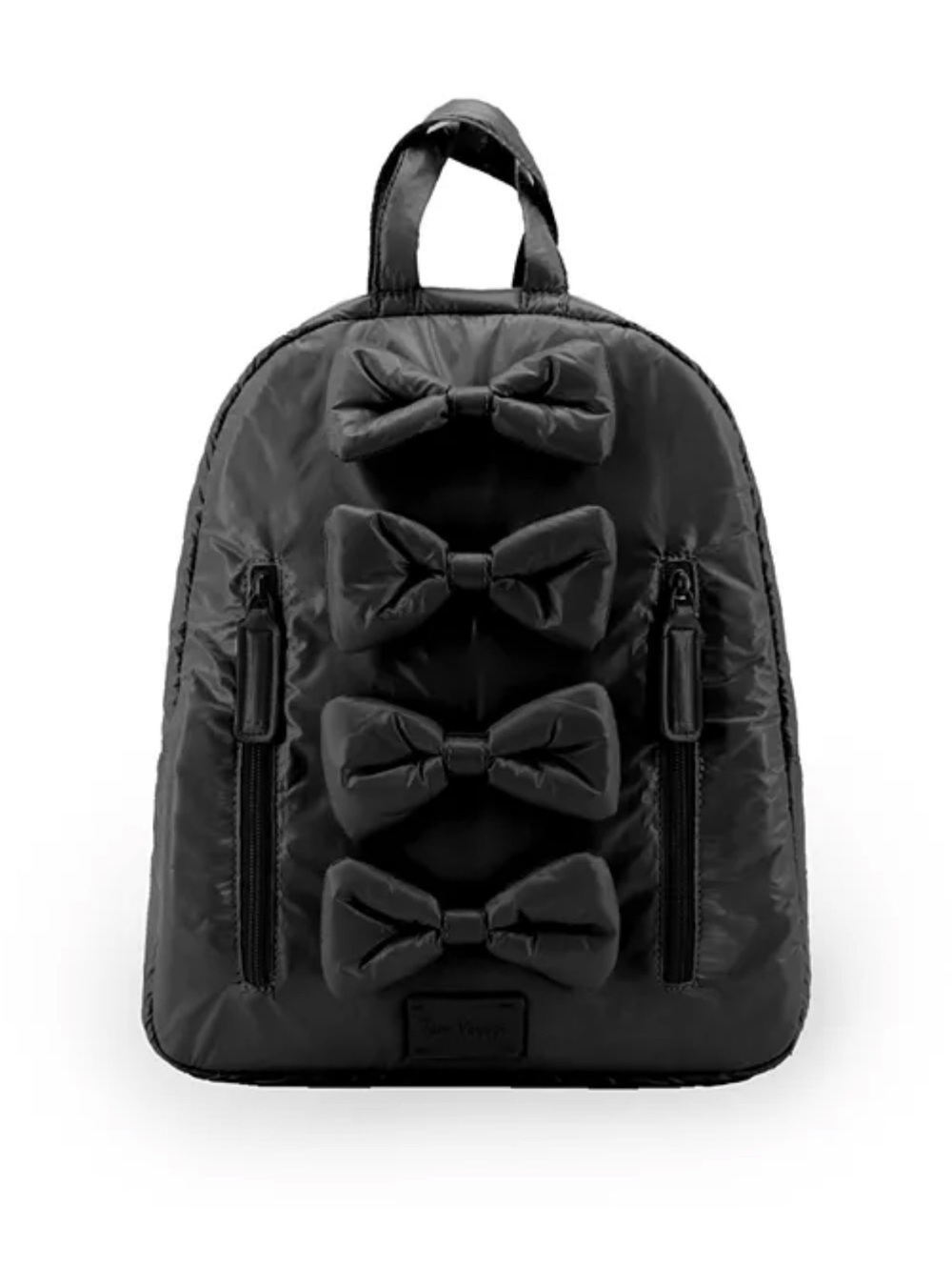 7am Enfant Midi Bows Backpack in Black. New with tags.